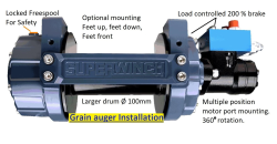 Si8 Aug|Grain Auger Winch Hydraulic