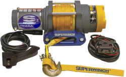 DC Winch Terra synthetic rope|DC winch