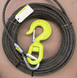 wire rope 16mm swivel hook|