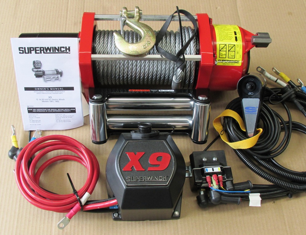 4x4 4wd Superwinch X9 1901 1902 4x4